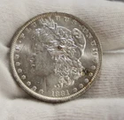 1881 O US Morgan Silver Dollar $1 AU+