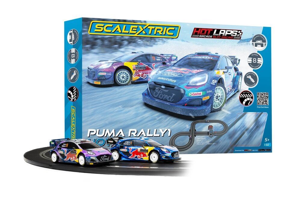 Scalextric Puma Rally1 Wrc Hot Laps Race Set Extra Large - Image 3