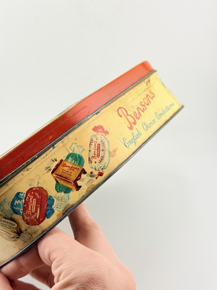 Vintage Benson's Tin RMS Queen Mary Ship Candy Box England | eBay