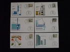 set of 6 FDC The New Berlin Germany 1965