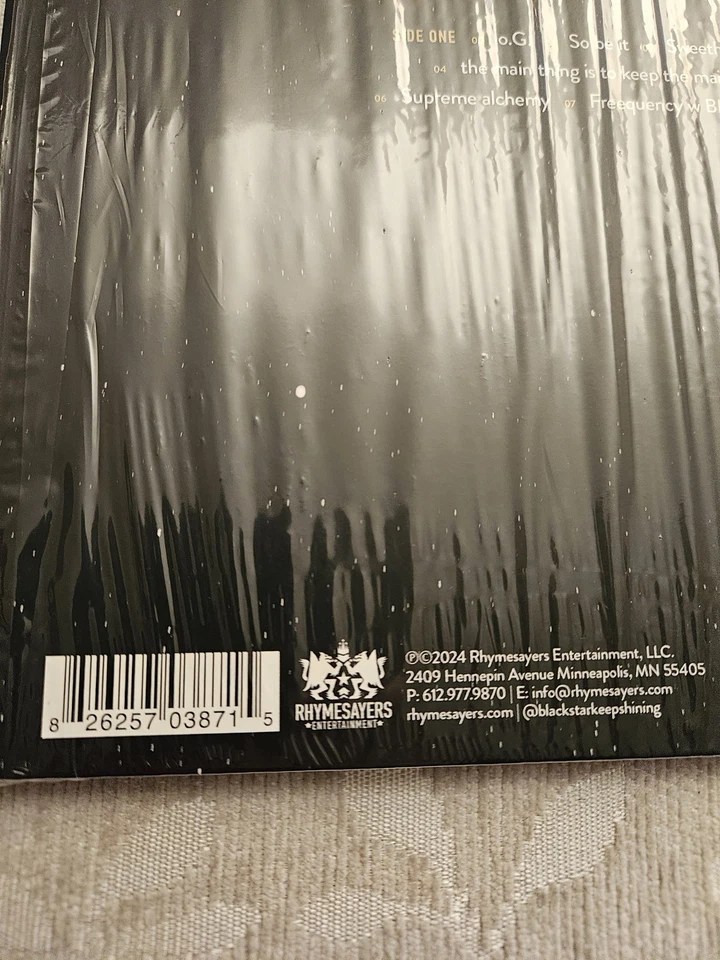 Black Star ‎- No Fear Of Time LP Mos Def & Talib Kweli USED HIP HOP Vinyl Record - Image 4 of 4