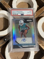 2018 Panini Prizm - Rookie Autographs Silver Minkah Fitzpatrick #RA-MF (AU, RC)