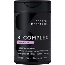 Vitamin B-Complex 120 Plantgels - Energy Boos...