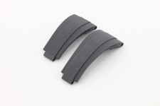 Rolex Yacht-Master Oysterflex (D + E) Black Rubber Silicon Diver Strap SET 21mm