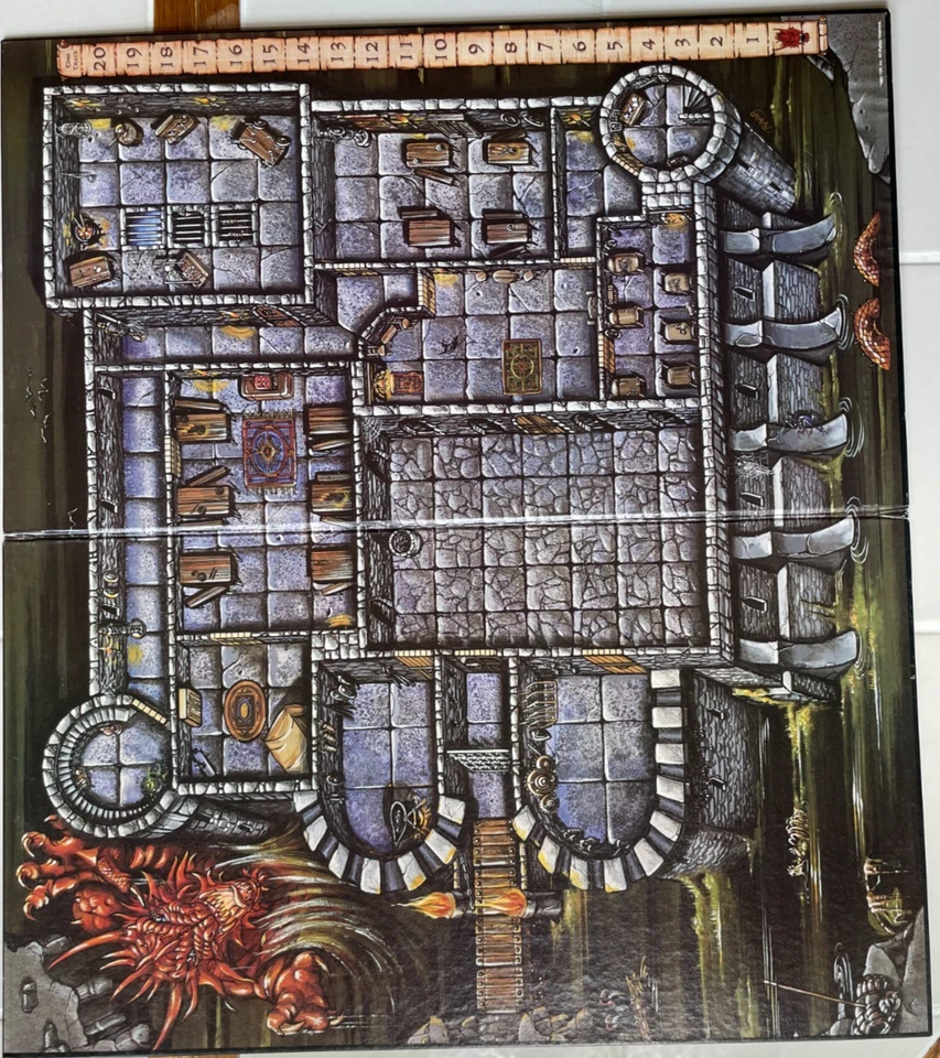 Dragon Strike Board Game - TSR - No VHS! - 98% complete - Good - Image 3 of 4