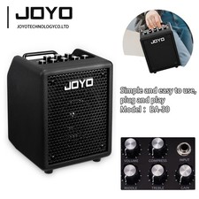 JOYO 30W Bass Amp Combo Amplifier 4"Speaker with Bluetooth 5.1 OTG Recording