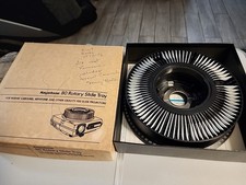 Vintage Keystone 80 Rotary Slide Tray in Box w/ Slides 1970s Kodak Carousel