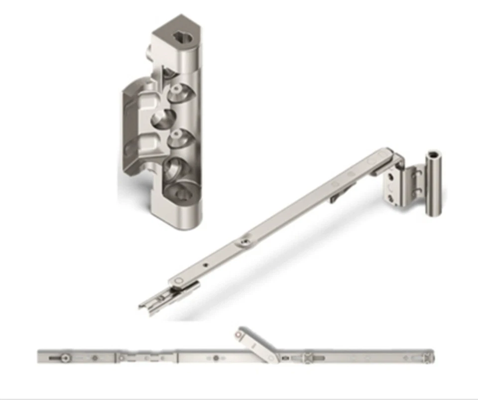 Elite Avora 28" x 48" inclinación y giro negro exterior e interior blanco Foto 4 de 4