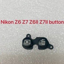 Delete Button Replay Button Replacement Button Repair Parts Fit for Nikon Z6/Z7