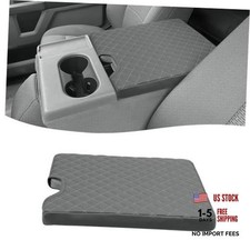 Center Console Armrest Cover for 2015-2025 Ford F150, 2017-2025 F250 F350 Gray