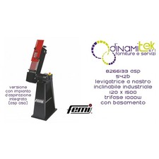 8266133 542B LEVIGATRICE A NASTRO INCLINABILE INDUSTRIALE FEMI 120x1500 TF 1000