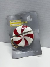 New Heyday Peppermint Earbud Case Cover Fits Apple AirPods Gen 3 Holiday NIP