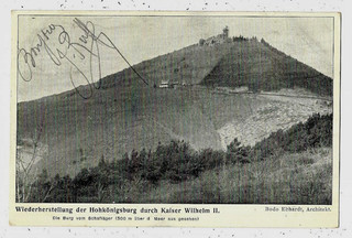 HAUT KOENIGSBOURG (67) HOHKÖNIGSBURG Wiederherstellung durch KaiserWilhelm II