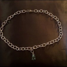 Gummi Bear Chain Choker Handmade By Me Blue Gummi Bear Charm