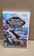 Nintendo Wii Remington Super Slam Hunting Alaska video game Excellent Condition!