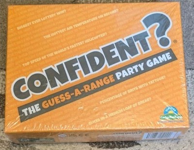 Selbstbewusst? Brettspiel - Confident Games (2022) UK Edition, Brandneu & Sealed