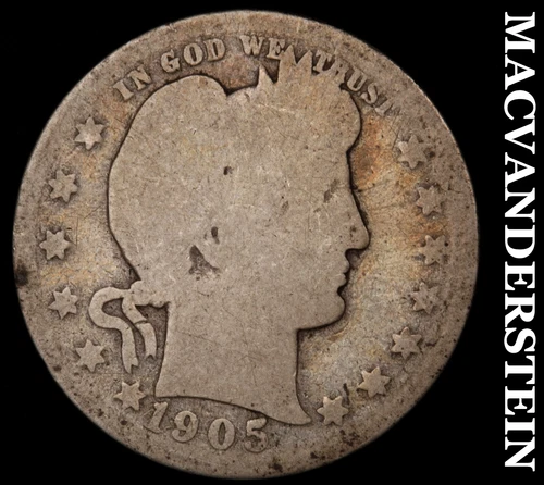 1905-O Barber Quarter - Semi-Key Better Date No Reserve  #i4792