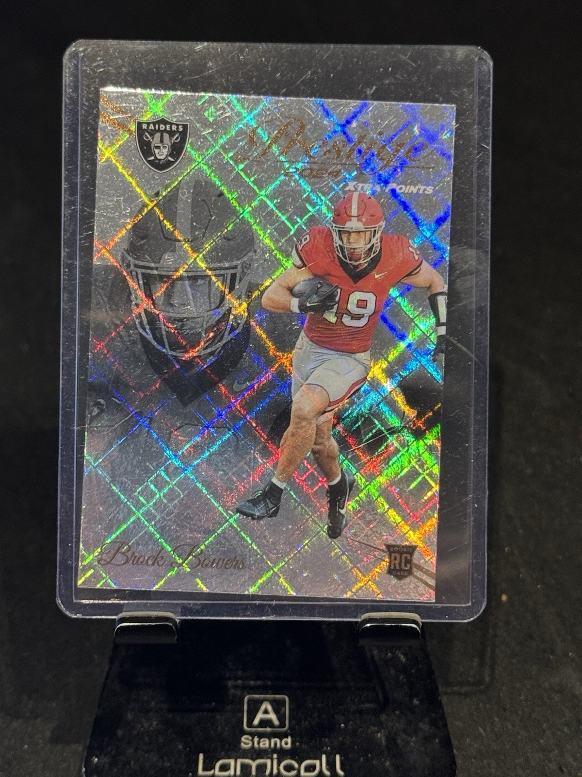 2024 Panini Prestige - Rookies Brock Bowers #305 Xtra Points Diamond (RC)