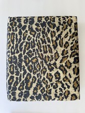 LEOPARD luxury satin sheet set QUEEN Royal Opulence NIP
