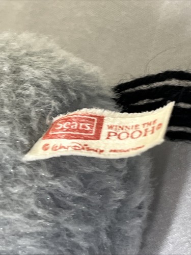 Vintage 60er Jahre Plüsch Eeyore Gund Walt Disney Sears Spielzeug Zellulose gefüllt - Bild 9 von 11