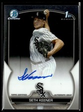2023 Bowman Draft Prospect Autographs Seth Keener Rookie Auto Chicago White Sox