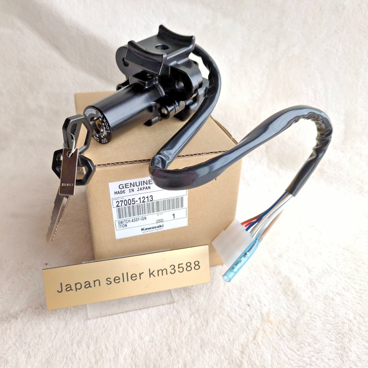 Kawasaki OEM Ignition Switch 27005-1213 Ninja ZX-6 ZX-6R ZX-9R