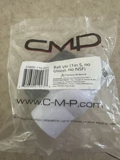 CMP 1 Inch Ball Valve 1.0" Slip x Slip 25800-110-000 - Sealed