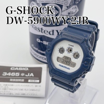 Casio G-SHOCK DW-5900WY-2JR Wasted Youth Collab Digital Quartz Watch Working