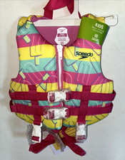 Speedo Kids PDF Flotation Life Jacket Vest Child 30-50 lbs NWT 35.