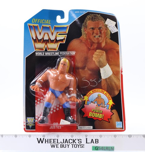 Sid Justice Power Bomb WWF Wrestling 1992 Hasbro A...