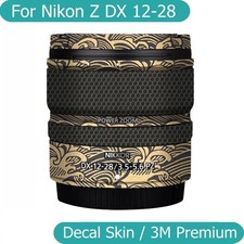 For Nikon Z DX 12-28mm Decal Skin Vinyl Wrap Film Camera Lens Sticker Z 12-28 PZ