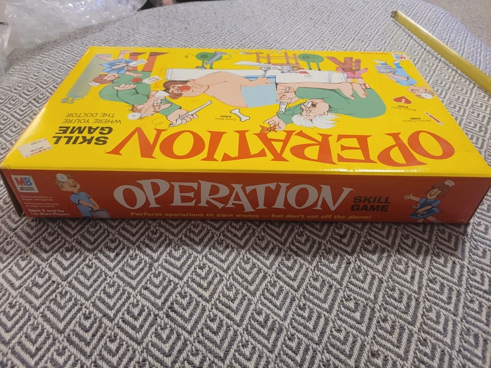 Vintage 1999 Operation Board Game By Hasbro Milton Bradley- See Description - Image 3 of 4