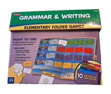 Lakeshore Grammar  Writing Elementary Folder Games Grades 2-3 NIB