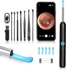 Ear Wax Removal Kit,Earwax Removal Tools with 1080P HD Camera and 6 LED Lights