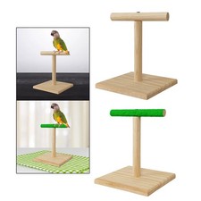 Parrot Stand Bird Perches Standing Sticks Practical Multifunction Playstand for