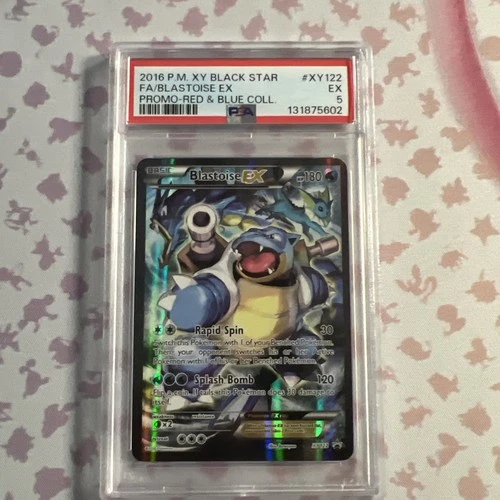 Blastoise EX Holo - XY122 Black Star Promo PSA 5