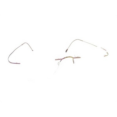 Silhouette 7395 40 6057 Titanium Pink Rimless Eyeglasses Frames 19 150 Austria