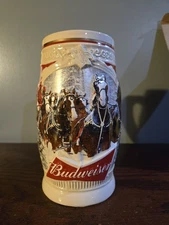 Budweiser 35th Anniversary Stein New In Box N/M Condition with Certificate