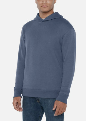 GAP Men's Textured Hoodie Blue Size S