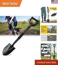 Shovel, Garden Shovel for Digging, 31 inch Small Shovels Heavy Duty Portable ...