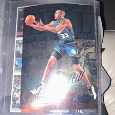 SkyBox 1998-99 Metal Universe Grant Hill Detroit Sample NBA Card 098/1000