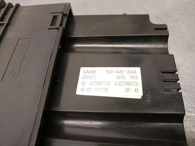 5048384 commande climatisation pour SAAB 9-5 (YS3E) 3.0 TID 1997 5213060 - Photo 4/4