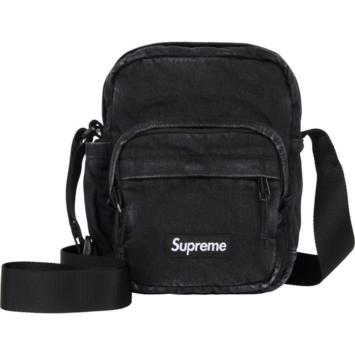 Supreme Denim Shoulder Bag Black | eBay