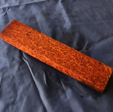 Highly Figured Amboyna Burl Wood Blank 77 380 32mm   Exotic Turning 784