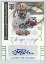 2014 Panini Contenders Championship Ticket 56/99 Jared Abbrederis #138 Auto 1j6