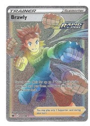 Brawly 212/198 Rainbow Rare Secret Rare Chilling Reign