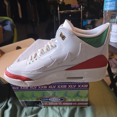 Air Jordan 3 Retro EL VUELO size 11.5 Mexico IO1752-100 | eBay display picture 1