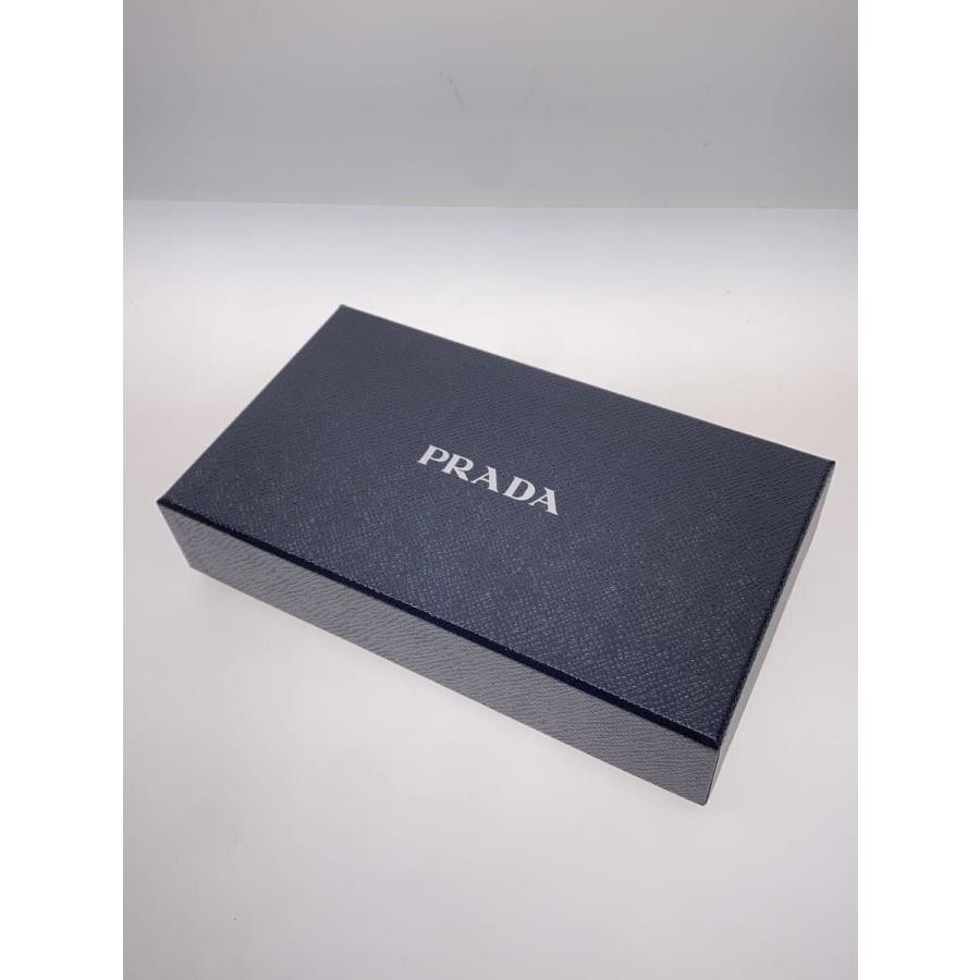 Used PRADA◆Document case/long wallet/leather/red/… - image 7