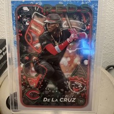 2024 Topps Holiday - Holiday Variation Elly De La Cruz #H102 (RC)