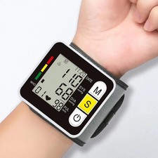 Pulsomètre Tensiomètre Numérique Poignet LCD Automatique Familial